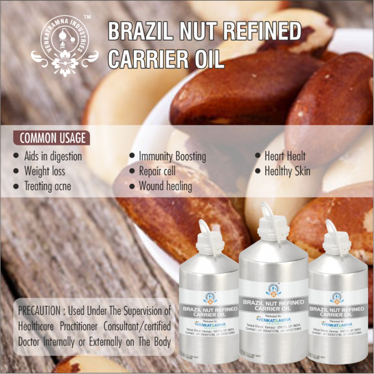 New This Month: Our Organic Brazil Nut Carrier Oil